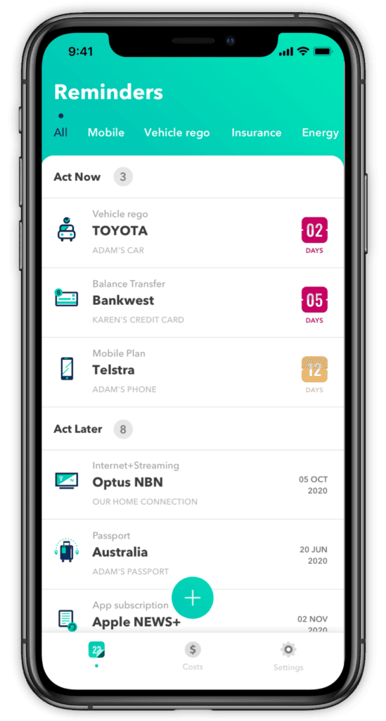 Get Reminded app